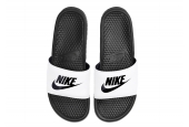 NIKE BENASSI BLACK WHITE [343880-100]