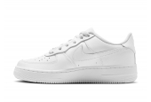 NIKE AIR FORCE 1 LOW LE TRIPLE WHITE (GS) [FV5951-111]