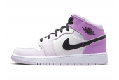 AIR JORDAN 1 MID BARELY GRAPE GS [DQ8423-501]