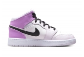 AIR JORDAN 1 MID BARELY GRAPE GS [DQ8423-501]