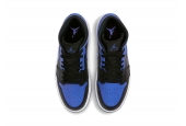 AIR JORDAN 1 MID HYPER ROYAL WOMEN [554725-077]