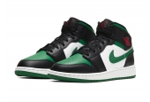 AIR JORDAN 1 MID PINE GREEN MEN [554724-067]