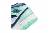 AIR JORDAN 1 MID MYSTIC NAVY MINT FOAM [554724-413]