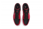 AIR JORDAN 1 LOW REVERSE RED [553558-605]