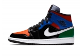 AIR JORDAN 1 MID MULTI PATIENT [CV5276-001]