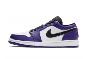 AIR JORDAN 1 LOW COURT PURPLE [553560-500] [553558-500]