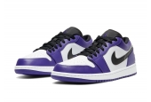 AIR JORDAN 1 LOW COURT PURPLE [553560-500] [553558-500]