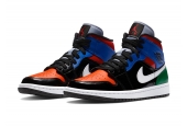 AIR JORDAN 1 MID MULTI PATIENT [CV5276-001]