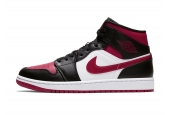 AIR JORDAN 1 MID GS BRED TOE [554725-066]