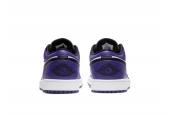 AIR JORDAN 1 LOW COURT PURPLE [553560-500] [553558-500]