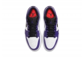 AIR JORDAN 1 LOW COURT PURPLE [553560-500] [553558-500]