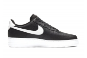 AIR FORCE 1 BLACK WHITE PEBBLED LEATHER [CT2302-002]
