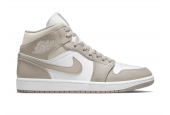 AIR JORDAN 1 MID LINEN [554724-082]