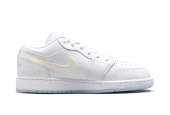 AIR JORDAN 1 LOW GLITTER SWOOSH [FQ9112-100]