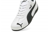 PUMA SPEEDCAT LEATHER WHITE BLACK [401603-02]