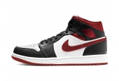 AIR JORDAN 1 MID GYM RED MEN [554724-122]