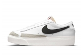 BLAZER LOW PLATFORM WHITE BLACK [DJ0292-101]