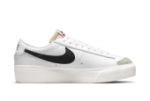 BLAZER LOW PLATFORM WHITE BLACK [DJ0292-101]