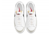 BLAZER LOW PLATFORM WHITE BLACK [DJ0292-101]