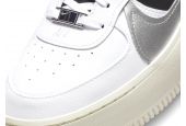 AIR FORCE 1 LOW PLT.AF.ORM WHITE METALLIC SILVER BLACK [DX3199-100]