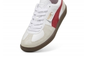 PUMA PALERMO LEATHER ‘WHITE CLUB RED’ [396464-05]