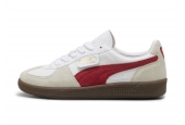 PUMA PALERMO LEATHER ‘WHITE CLUB RED’ [396464-05]