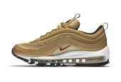 AIR MAX 97 METALLIC GOLD TRAINERS (GS) [918890-700]