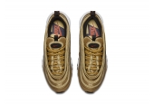 AIR MAX 97 METALLIC GOLD TRAINERS (GS) [918890-700]