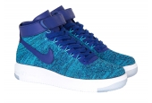 AIR FORCE 1 FLYNIT BLUE LAGOON [818018-400]