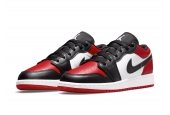 AIR JORDAN 1 LOW BRED TOE GS [553560-612]