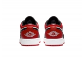 AIR JORDAN 1 LOW BRED TOE GS [553560-612]