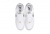 AIR FORCE 1 '07 LV8 40TH ANNIVERSARY WHITE BLACK [DQ7658-100]