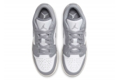 AIR JORDAN 1 LOW VINTAGE GREY GS [553560-053]