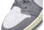 AIR JORDAN 1 LOW VINTAGE GREY GS [553560-053]