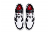AIR JORDAN 1 LOW SE WHITE FIRE RED BLACK MATTE SILVER [HF3148-106] | [HF3188-106]