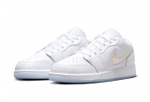 AIR JORDAN 1 LOW GLITTER SWOOSH [FQ9112-100]