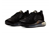 AIR MAX 720 BLACK METALLIC GOLD [CT2548-001]