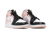 AIR JORDAN 1 MID ARCTIC ORANGE BLACK TOE [554724-133]