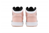 AIR JORDAN 1 MID ARCTIC ORANGE BLACK TOE [554724-133]