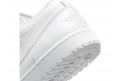 AIR JORDAN 1 LOW TRIPLE WHITE [553558-136]