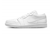 AIR JORDAN 1 LOW TRIPLE WHITE [553558-136]