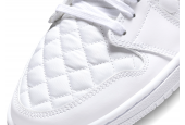 AIR JORDAN 1 LOW QUILTED WHITE W [DB6480-100]