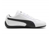 PUMA SPEEDCAT LEATHER WHITE BLACK [401603-02]