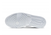 AIR JORDAN 1 MID WHITE SNAKESKIN [BQ6472-110/BQ6472-100]