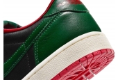AIR JORDAN 1 RETRO LOW OG GORGE GREEN VARSITY RED [CZ0775-036]
