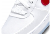 AIR FORCE 1 LOW ’07 SATIN WHITE VARSITY RED [DX6541-100]