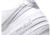 AIR FORCE 1 SHADOW WHITE METALLIC SILVER [CI0919-119]