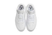 AIR JORDAN 1 LOW TRIPLE WHITE [AO9944-111] [553560-126] [553560-130]