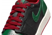 AIR JORDAN 1 RETRO LOW OG GORGE GREEN VARSITY RED [CZ0775-036]