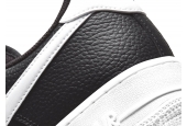AIR FORCE 1 BLACK WHITE PEBBLED LEATHER [CT2302-002]
